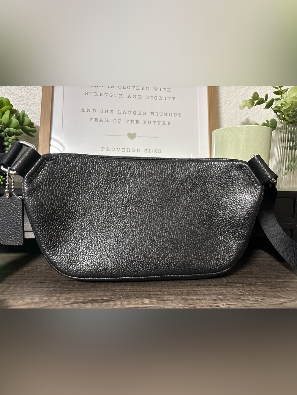 Coach Black Elias Belt & Crossbody Bag - Picture 3 of 16